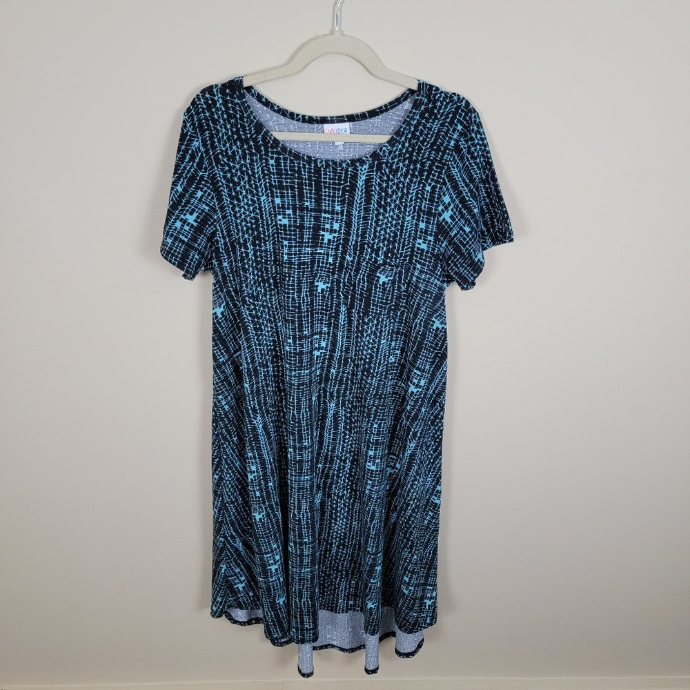 LuLaRoe - Carly Dress - High Low Dress - Size M